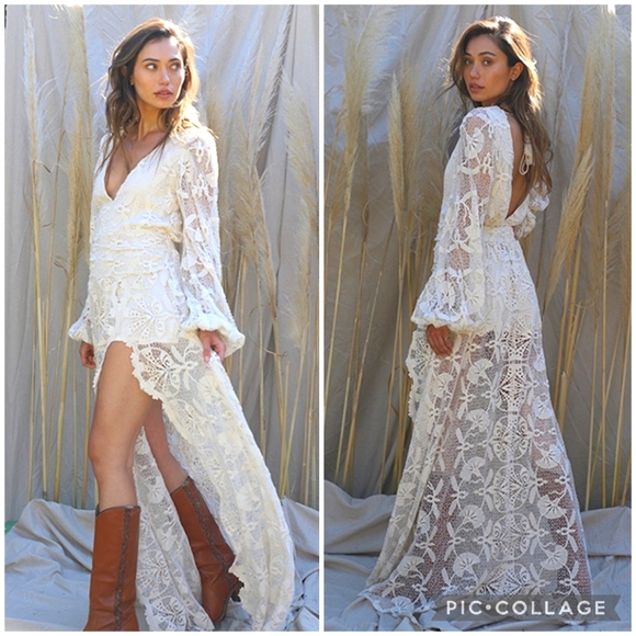 Jen's Pirate Booty - Reflection Lapis Maxi Dress - Picture 1 of 3